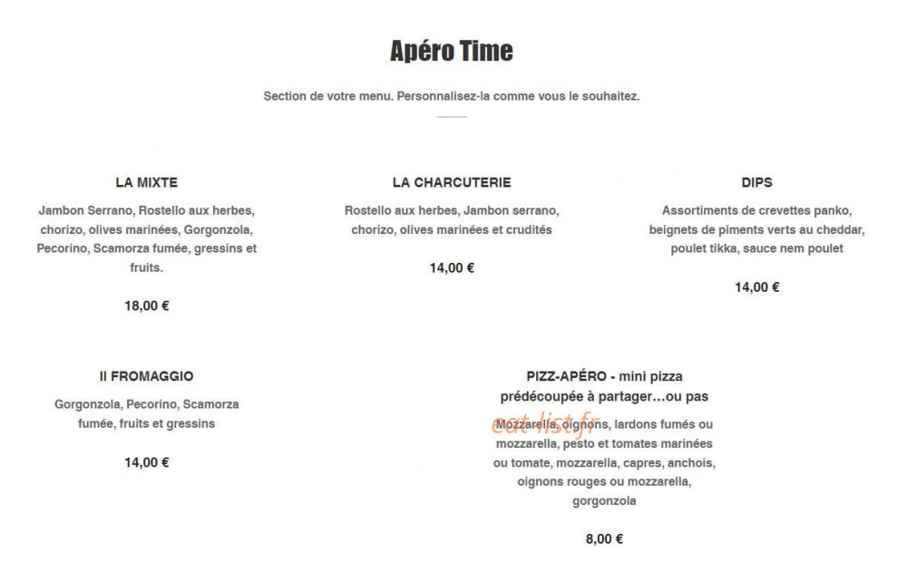 Tanchet Beach — carte page 1