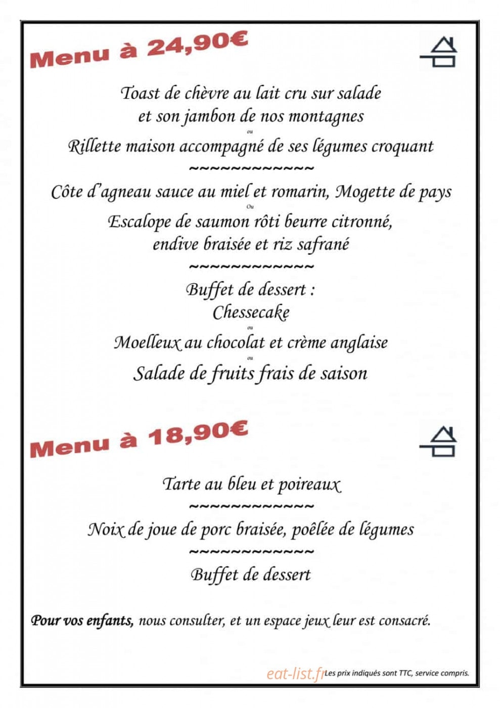 La Table des Chouans — carte page 1