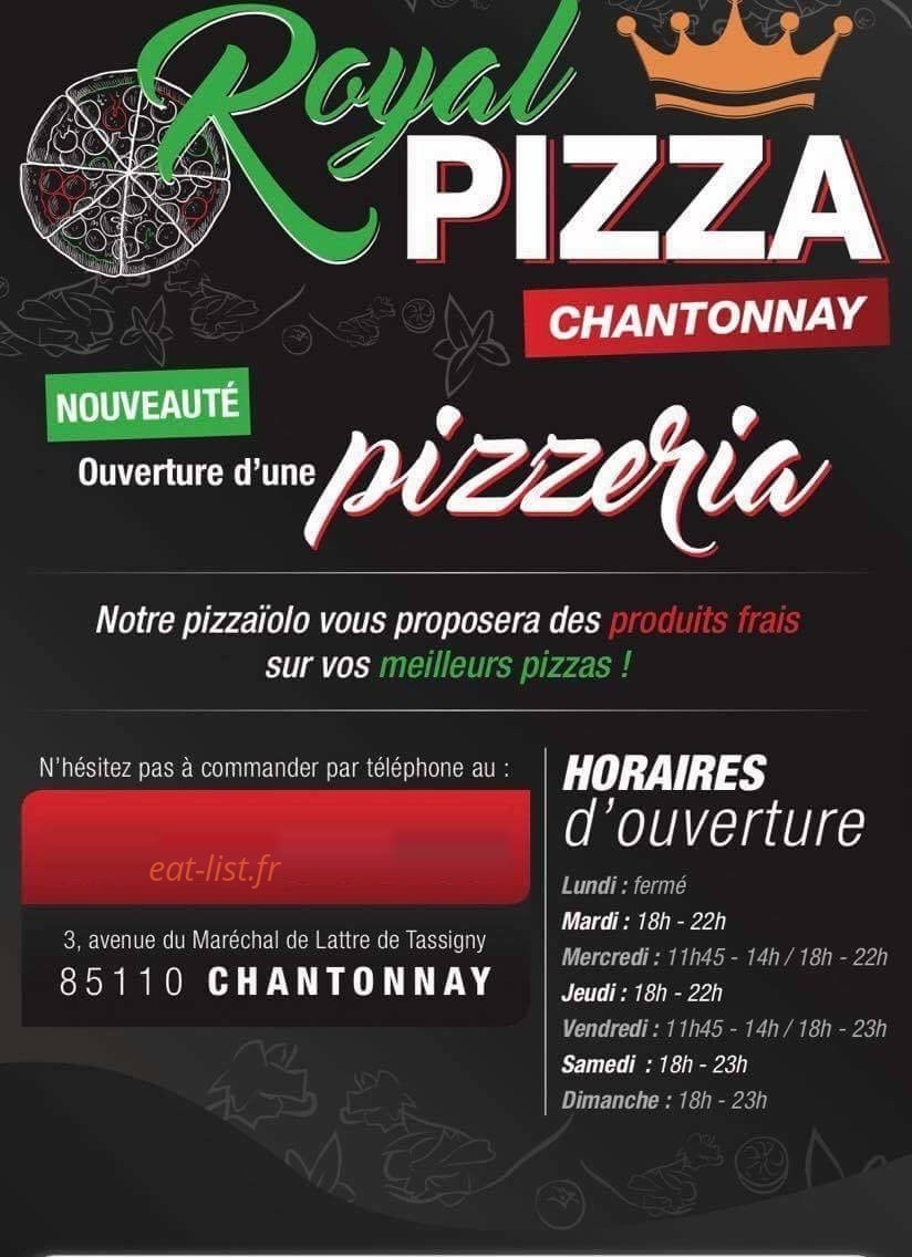 Le Royal Kebab — carte page 1