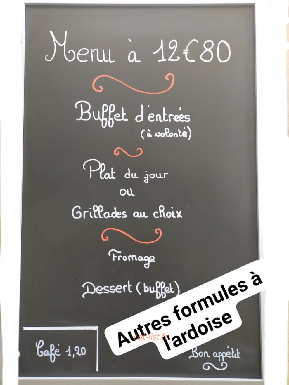 O'Bon Appétit — carte page 1