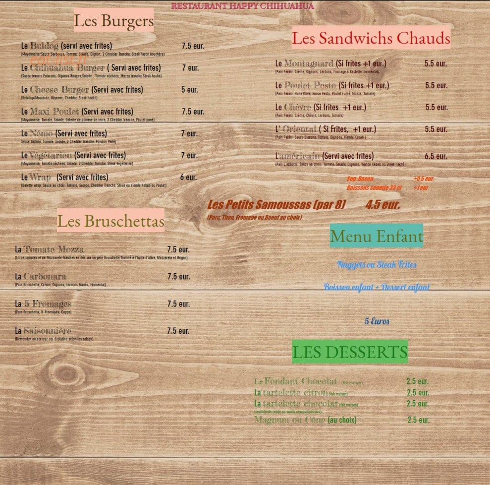 Happy Chihuahua — carte page 3