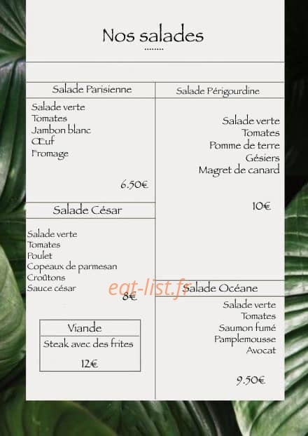 Le BarMiton — carte page 2