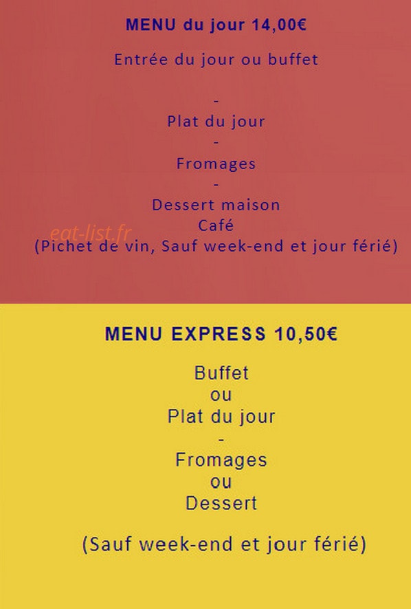 Chez JB — carte page 3