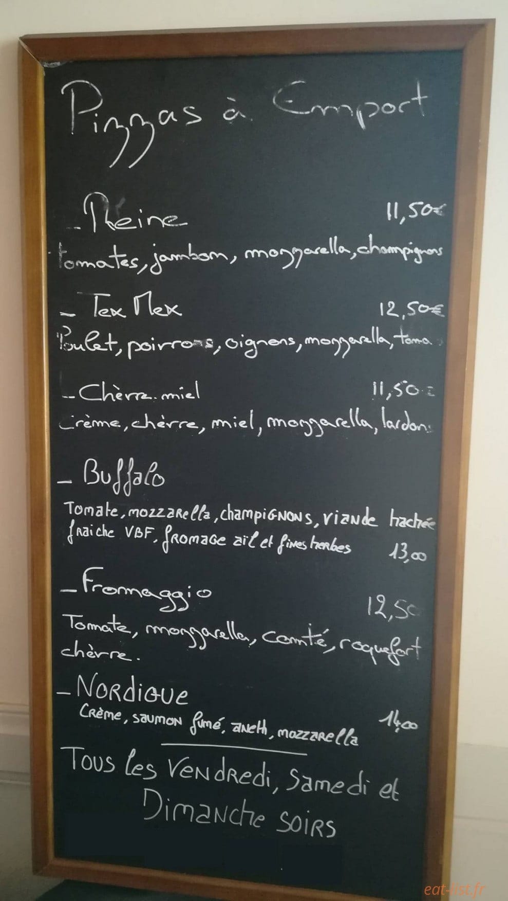 Café Mélusine — carte page 1