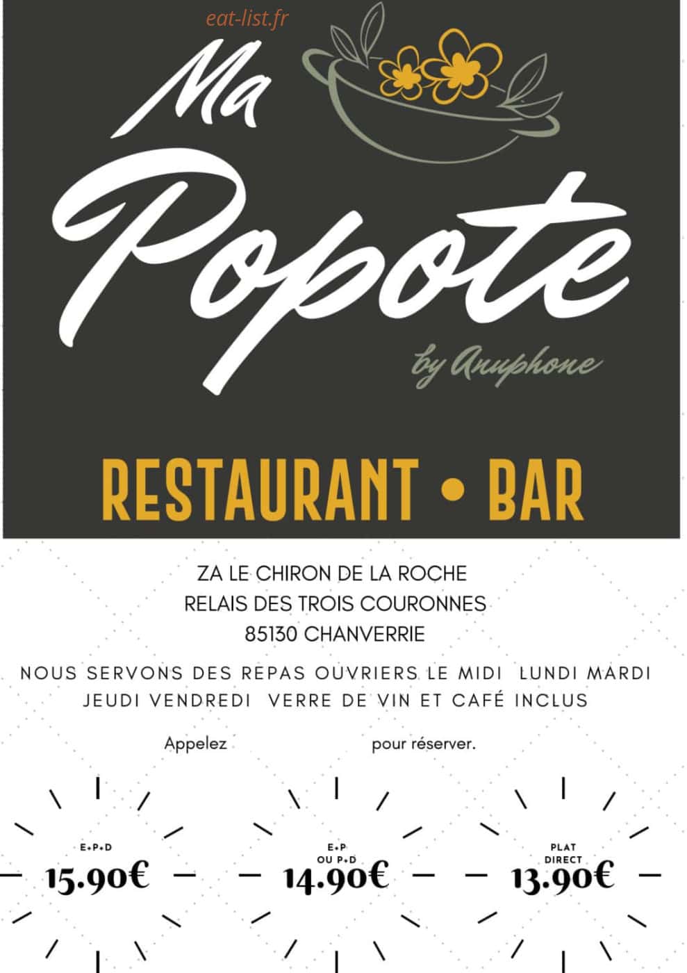 Ma Popote By Anuphone — carte page 2