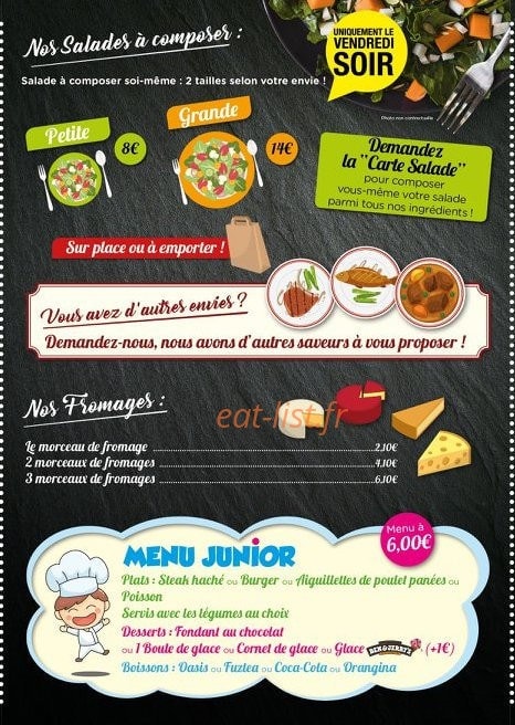 La Flamiche — carte page 3