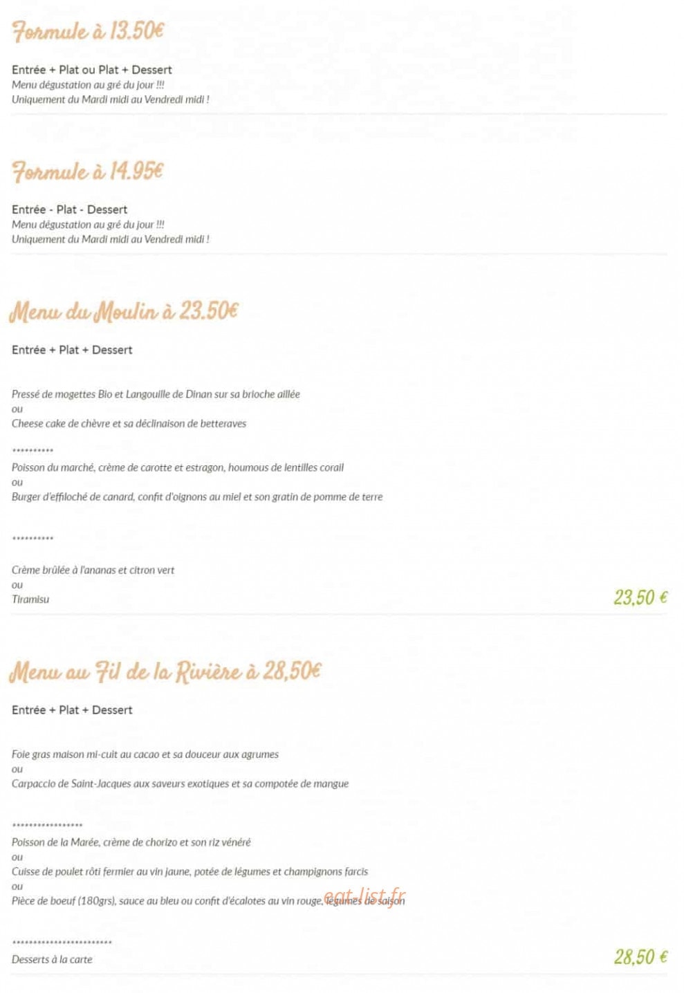 Le moulin de la rivière — carte page 1