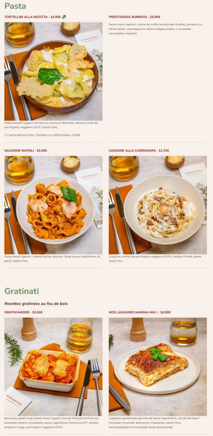 Signorizza — carte page 7