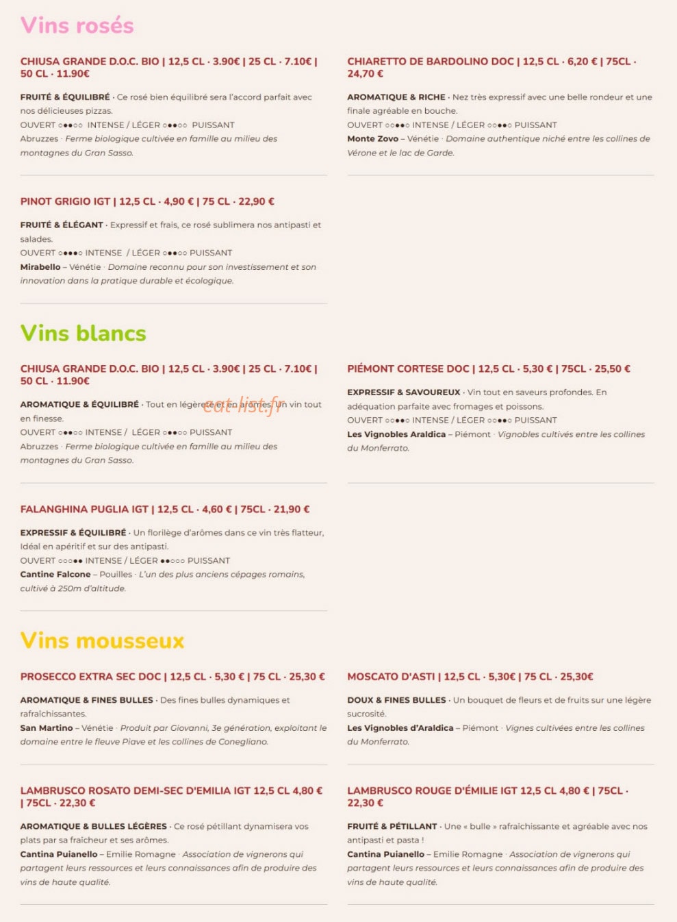 Signorizza — carte page 18