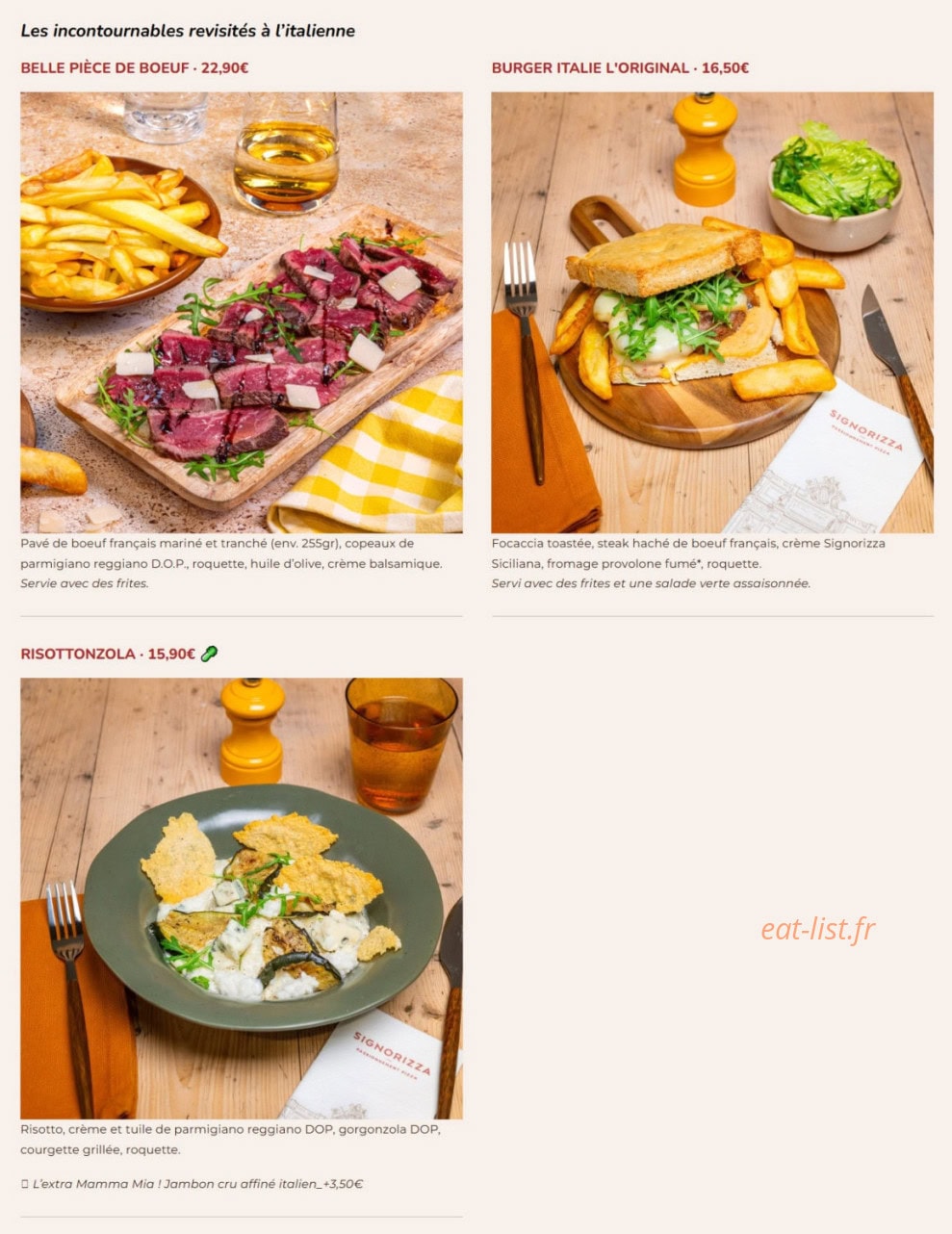 Signorizza — carte page 8