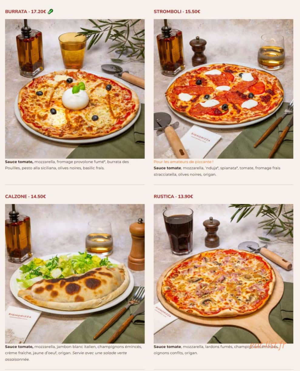 Signorizza — carte page 3