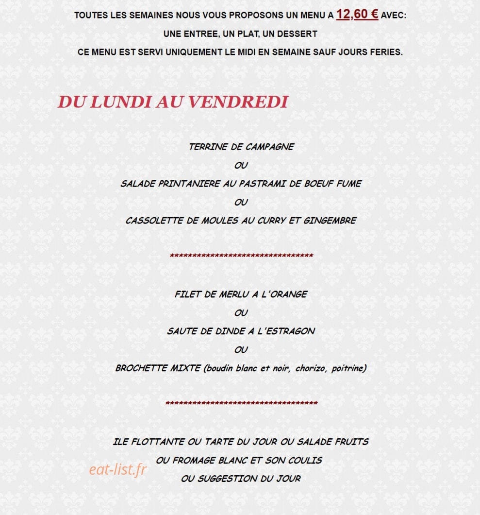 La Belle Aventure — carte page 5