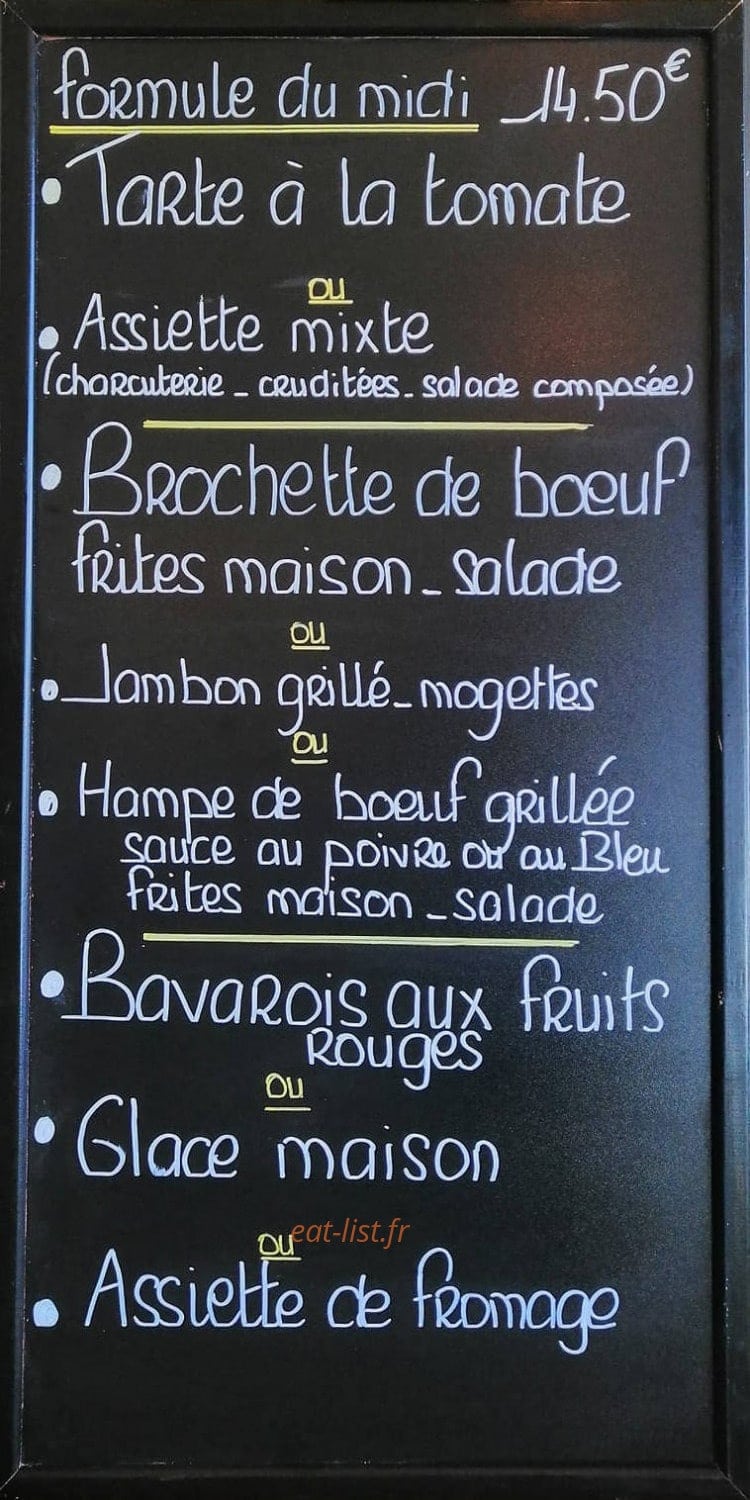 Aux Pas Sages — carte page 1