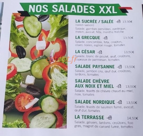 La Terrasse — carte page 2