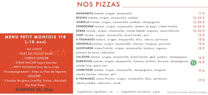 Le 20 Six — carte page 3