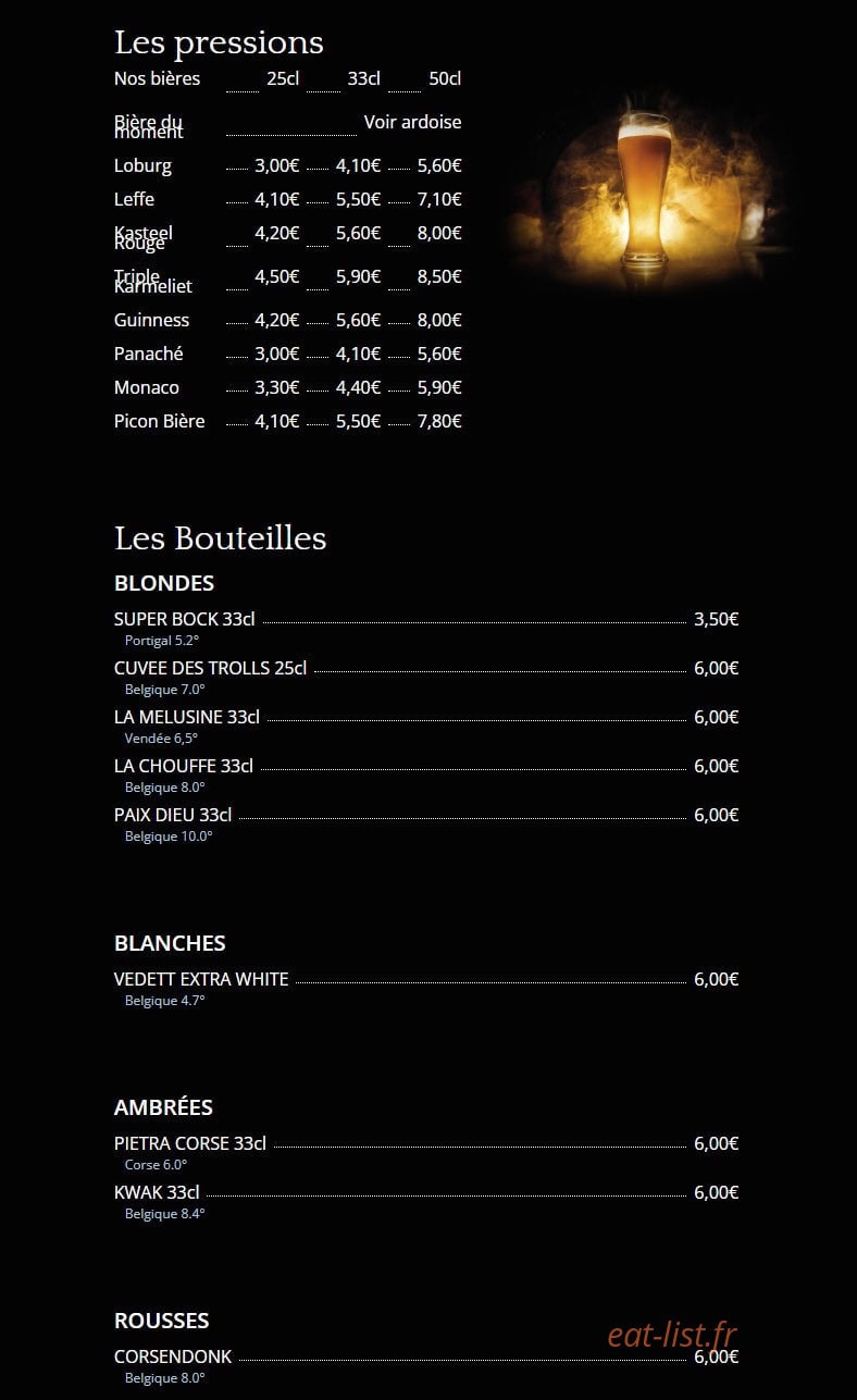 Le Barrio — carte page 6