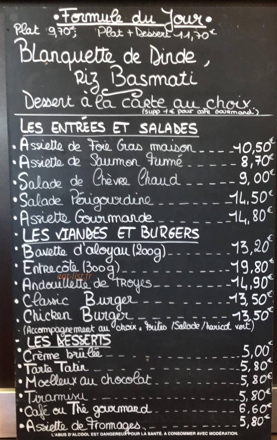 Le Mookie — carte page 1