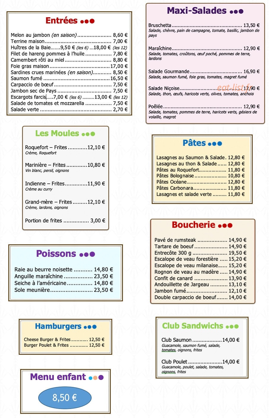 Le Panarbo — carte page 1