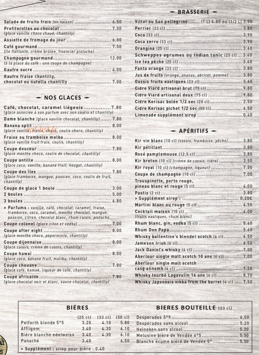 Le Quai des Dunes — carte page 2