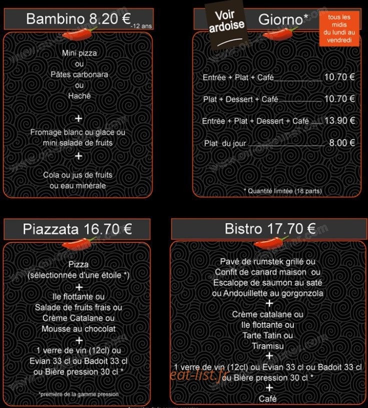 Il Pimento — carte page 8