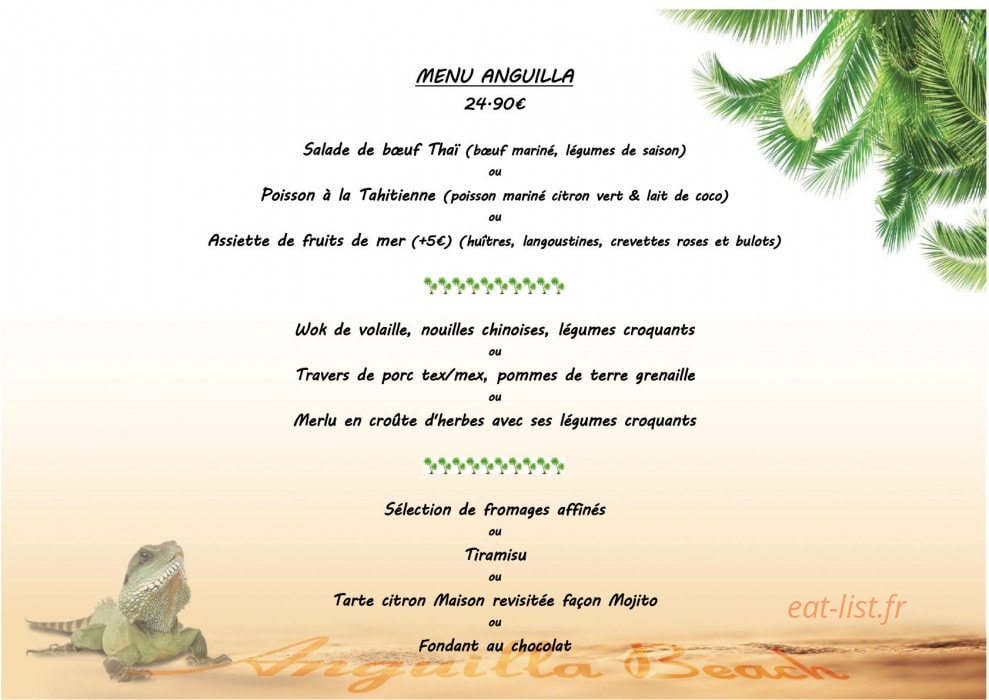 Anguilla Beach — carte page 5