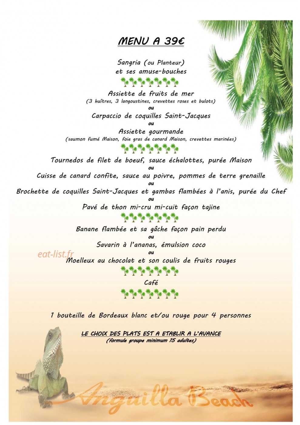 Anguilla Beach — carte page 8