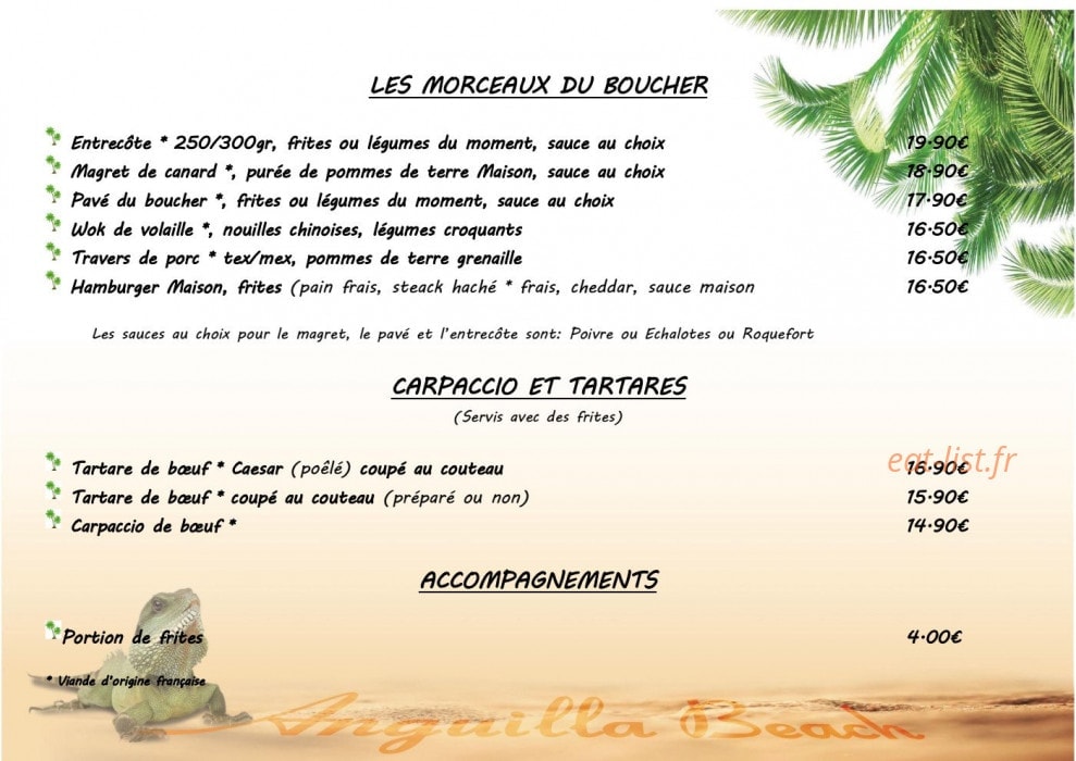 Anguilla Beach — carte page 3