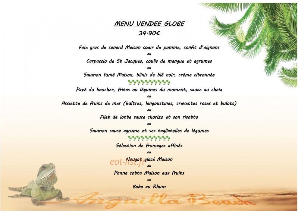Anguilla Beach — carte page 6