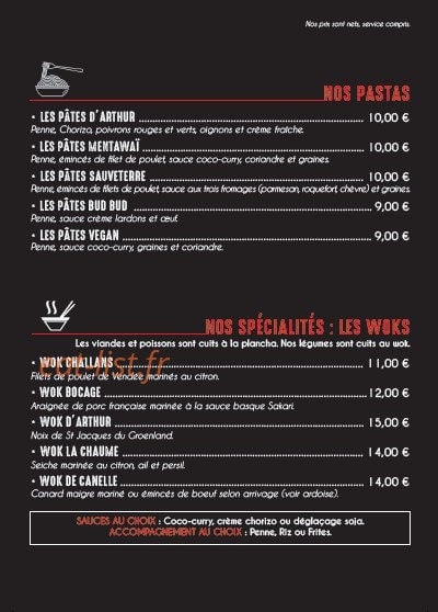 La Cabane d'Arthur — carte page 3