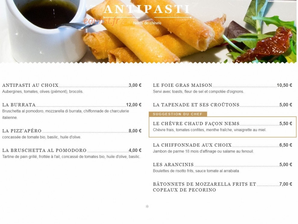 Les chardons — carte page 1
