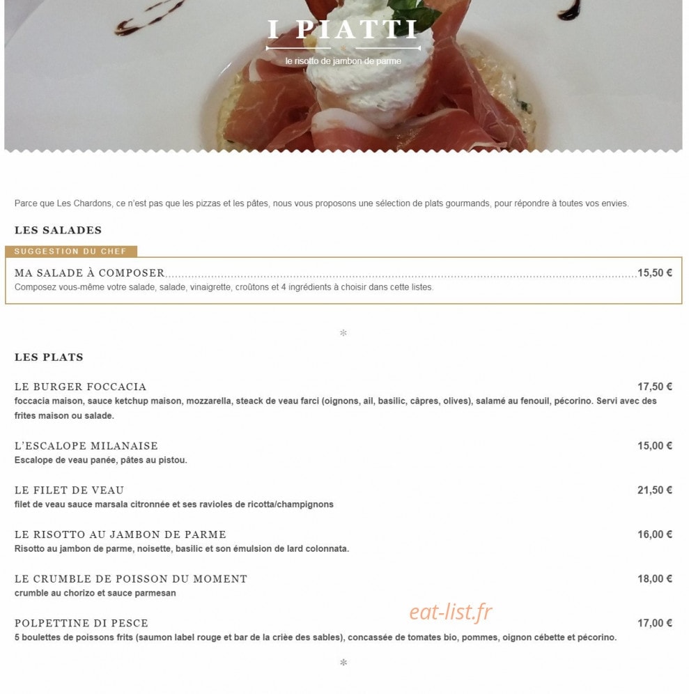 Les chardons — carte page 5