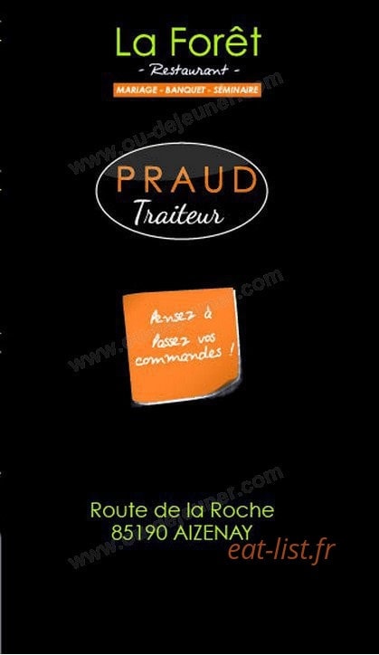 La foret — carte page 6