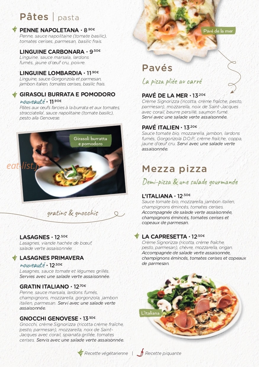 Signorizza — carte page 9