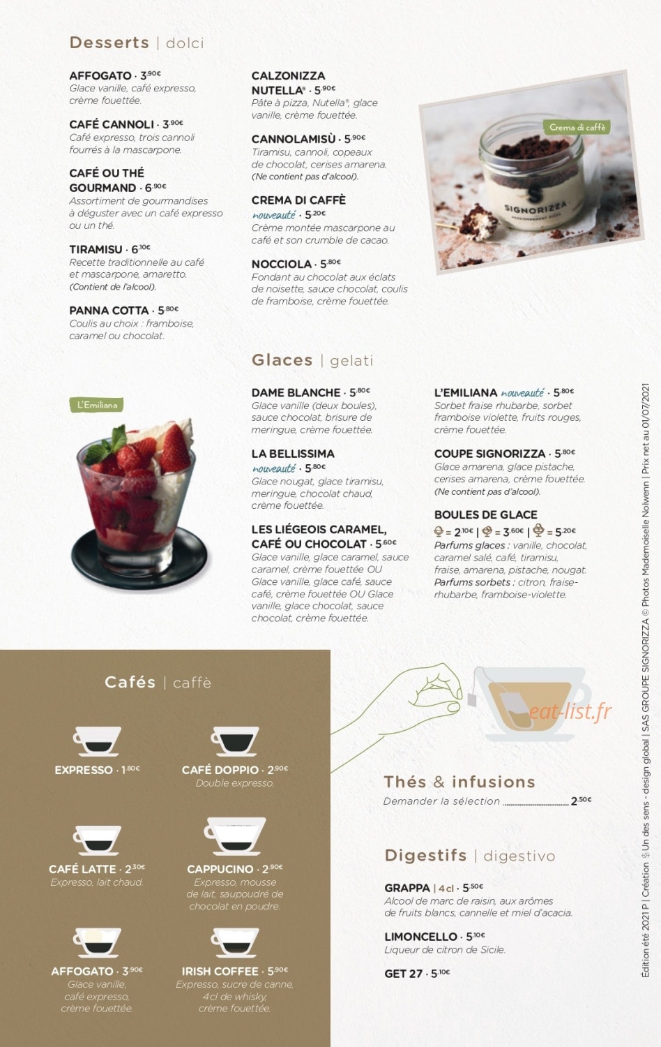 Signorizza — carte page 6