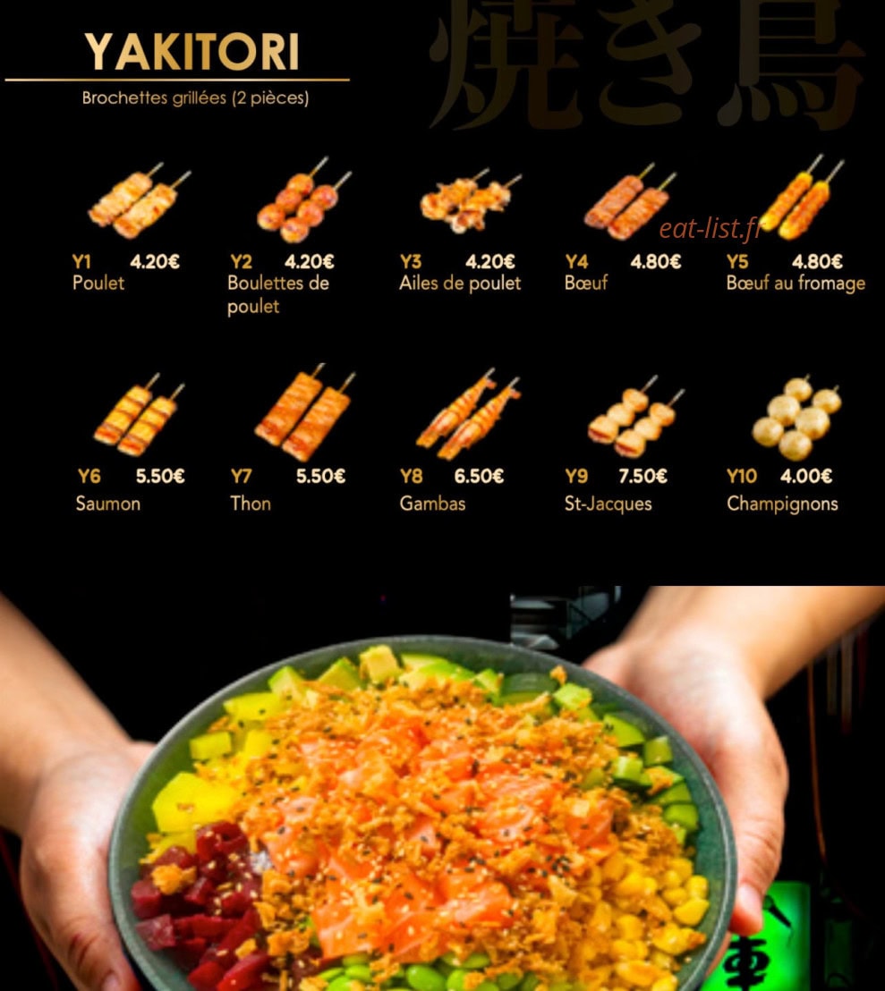 Aki sushi — carte page 5
