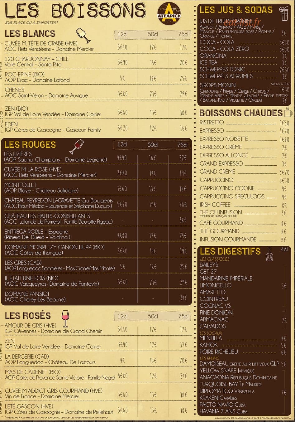 Ateapick — carte page 2