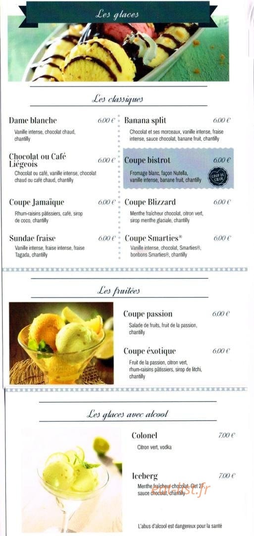 Le Cap'tain — carte page 5