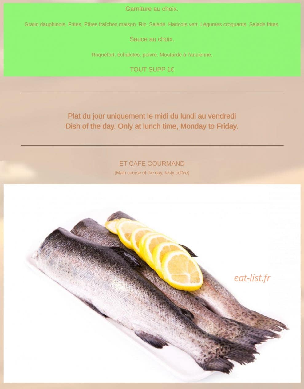 Le Cap'tain — carte page 3