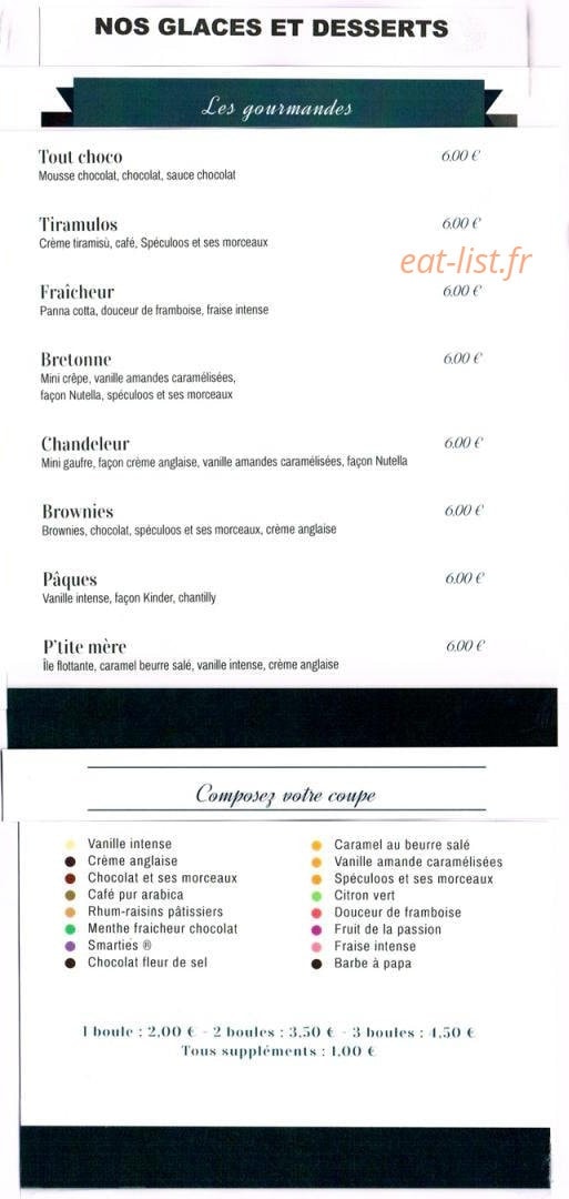Le Cap'tain — carte page 6