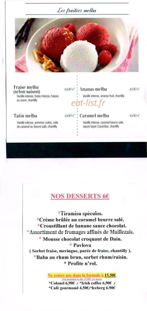 Le Cap'tain — carte page 7