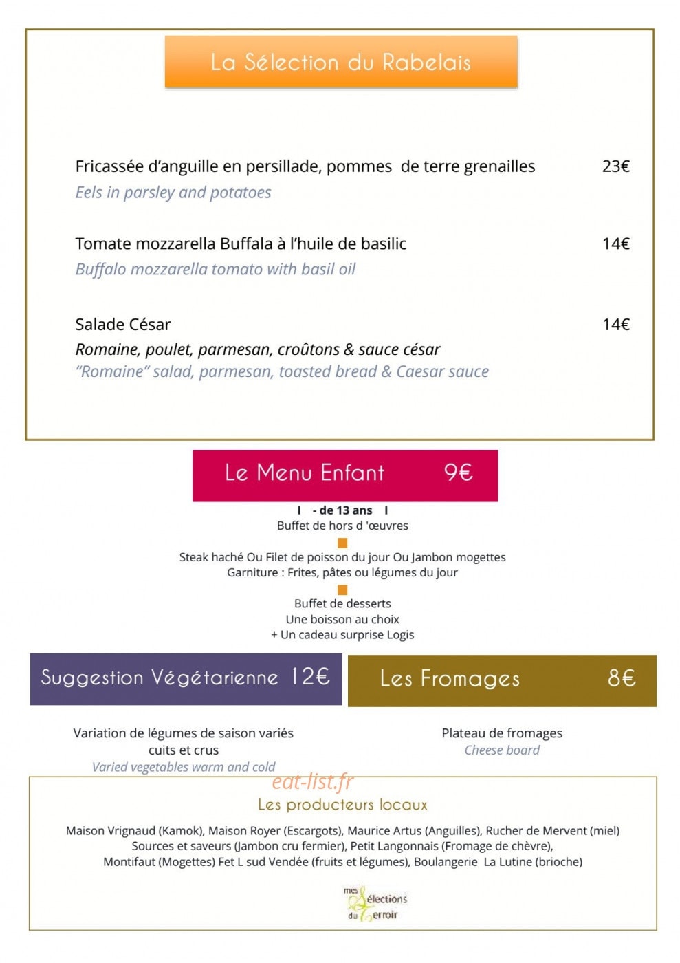 Le Rabelais — carte page 2