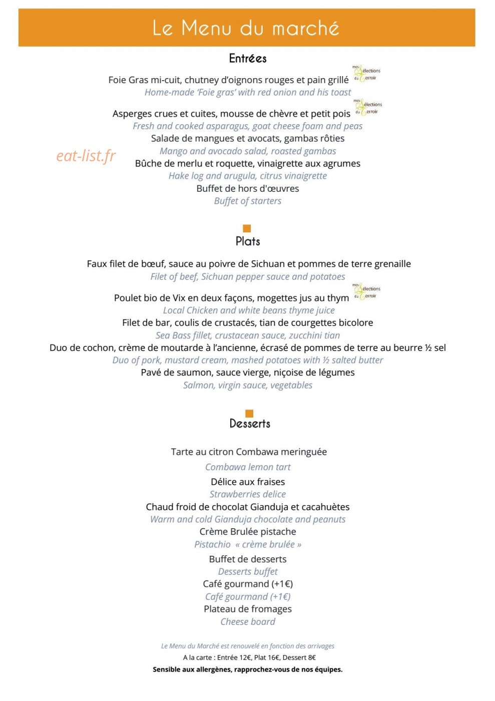 Le Rabelais — carte page 1