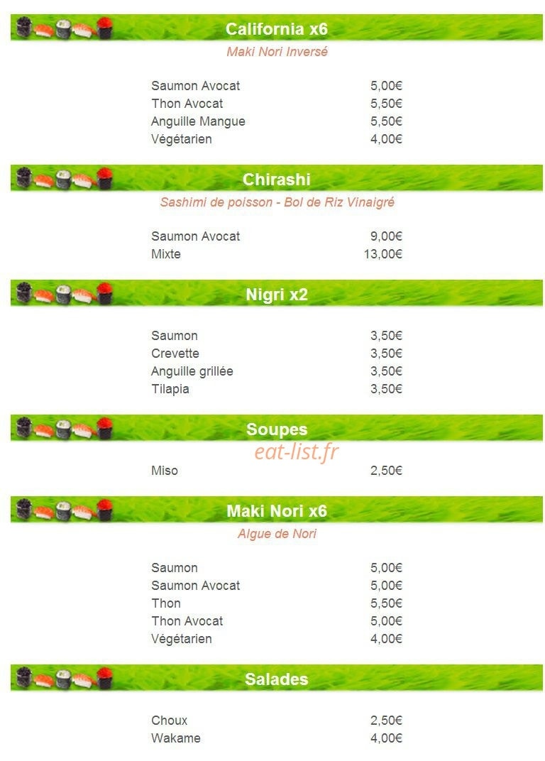 P'tit Déj Hotel — carte page 2