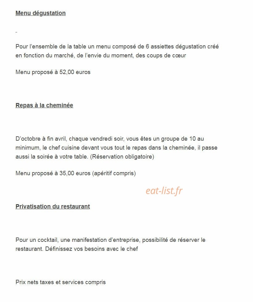 Le saint georges — carte page 1