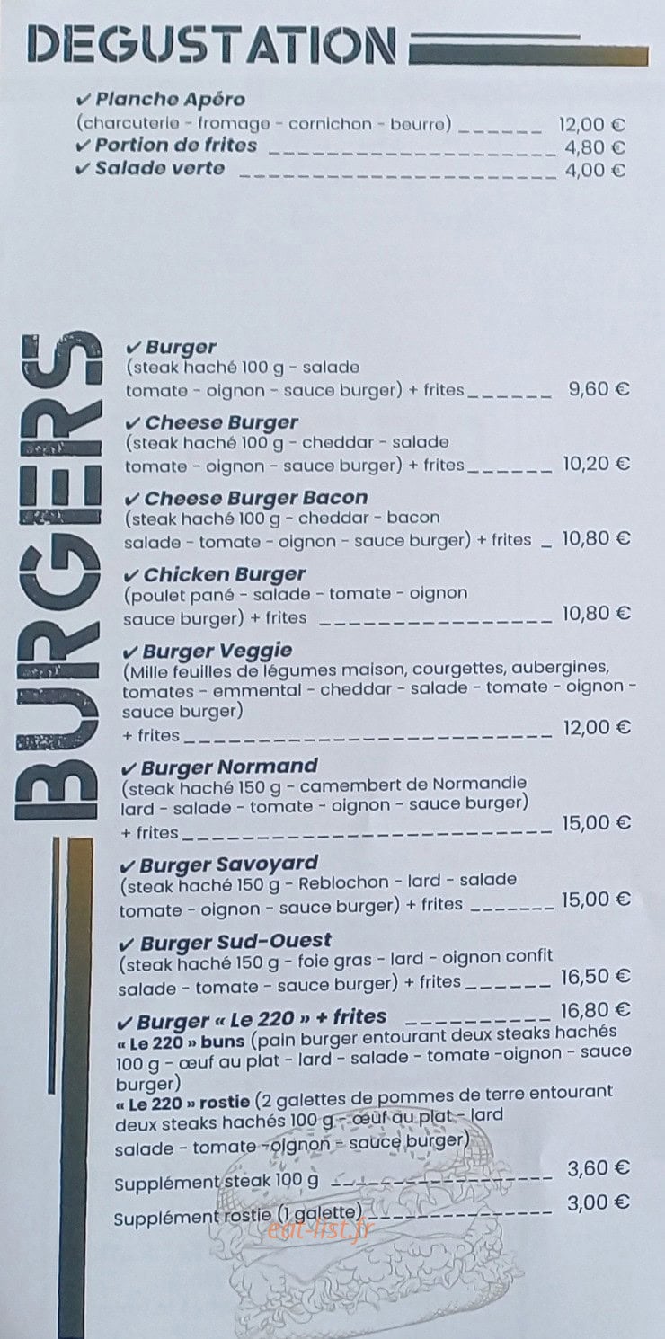 Le 220 — carte page 2
