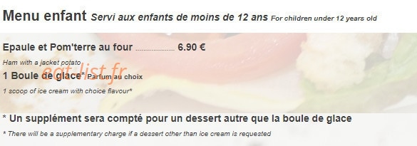 Le Moulin des Gourmands — carte page 14