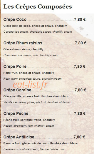 Le Moulin des Gourmands — carte page 26