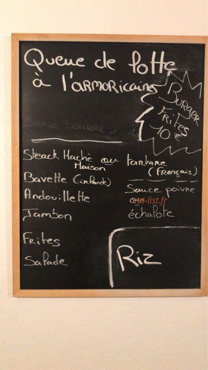 La Marée — carte page 1