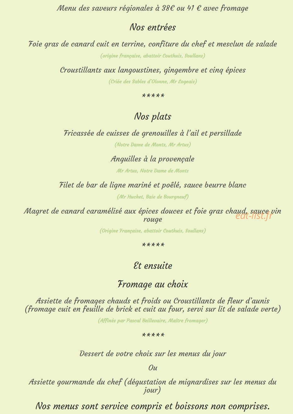 Le Martinet — carte page 4