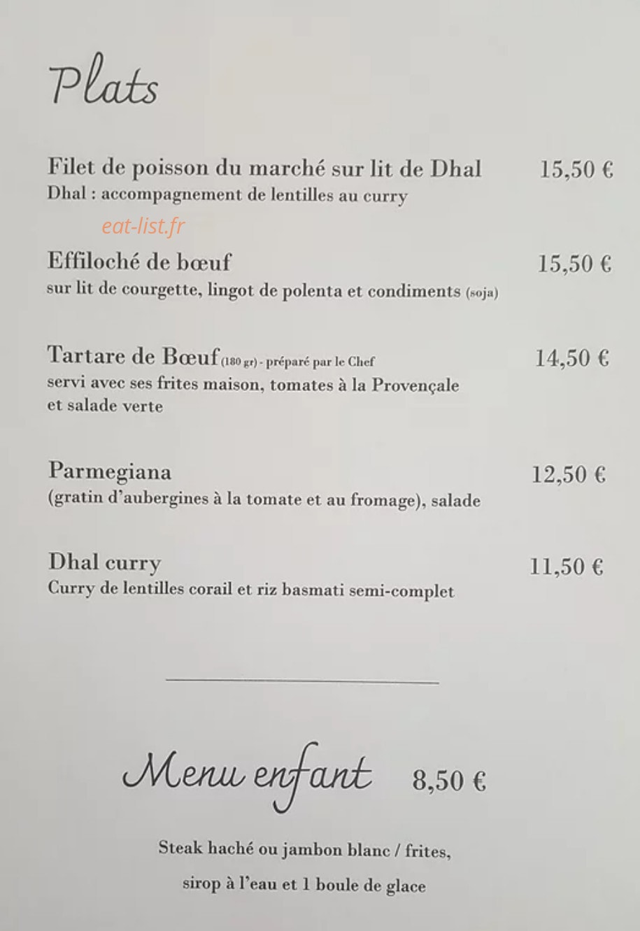 Au Fil Des Saisons — carte page 3